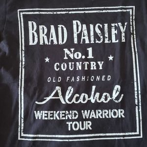 Brad Paisley Concert tshirt S